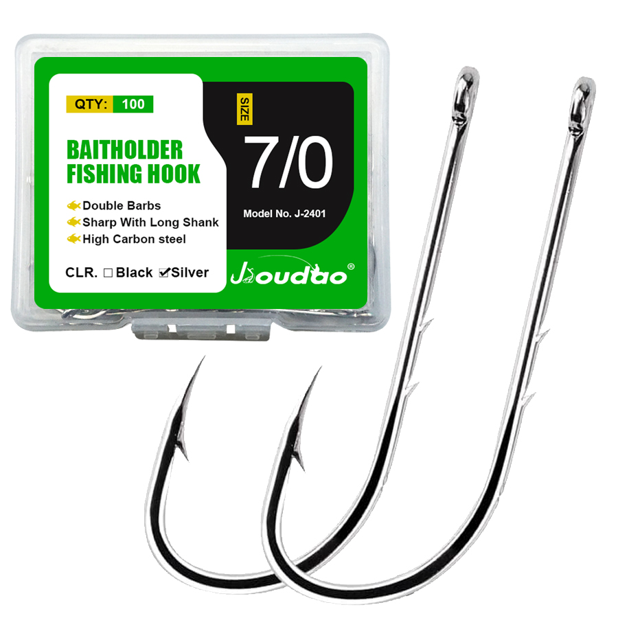 Fishing Hook Offset - Рыболовные Крючки 100 шт., крючок для