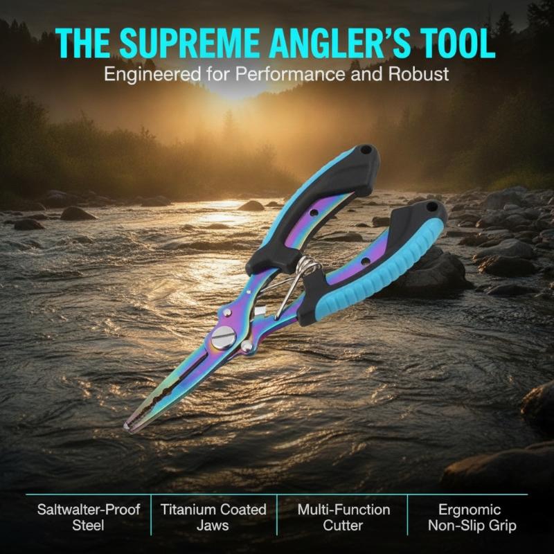 Fishing Hook Sharpener - 1 шт. Многофункциональные рыболовные плоскогубцы из